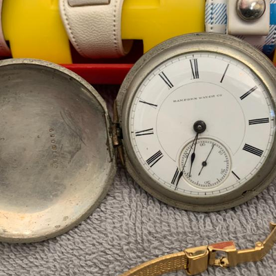 Vintage Watch Lot Pocketwatch Ladies Mens Children