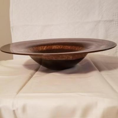 Murano glass center bowl