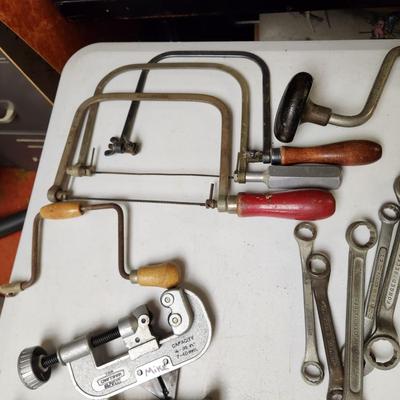 Large Lot of Mixed Tools, Hammers, C Clamps, Saws, Pliers