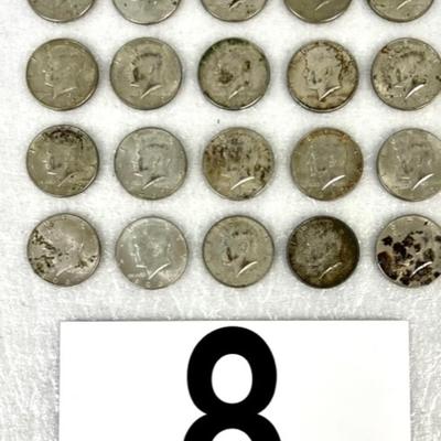 1964 Kennedy Half Dollars Lot #1