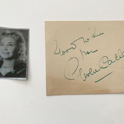 Gwen Catley Signature Cut and Photo