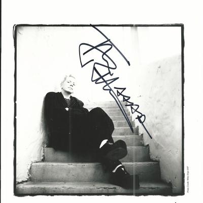 Johnny Rotten John Lydon signed photo