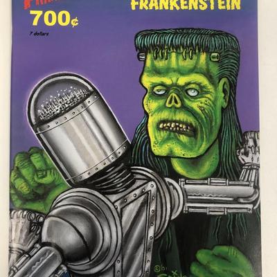 The New Adventures of Frankenstein Tome #2 Terror of Frankenstein signed comic
