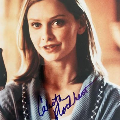 Ally McBeal Calista 
Flockhart signed photo