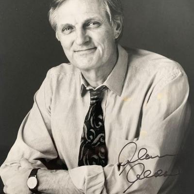 MASH Alan Alda signed photo