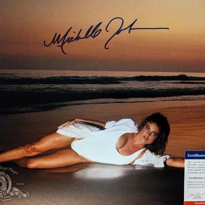 Blame it on Rio Michelle Johnson Signed Photo. PSA Authenticated