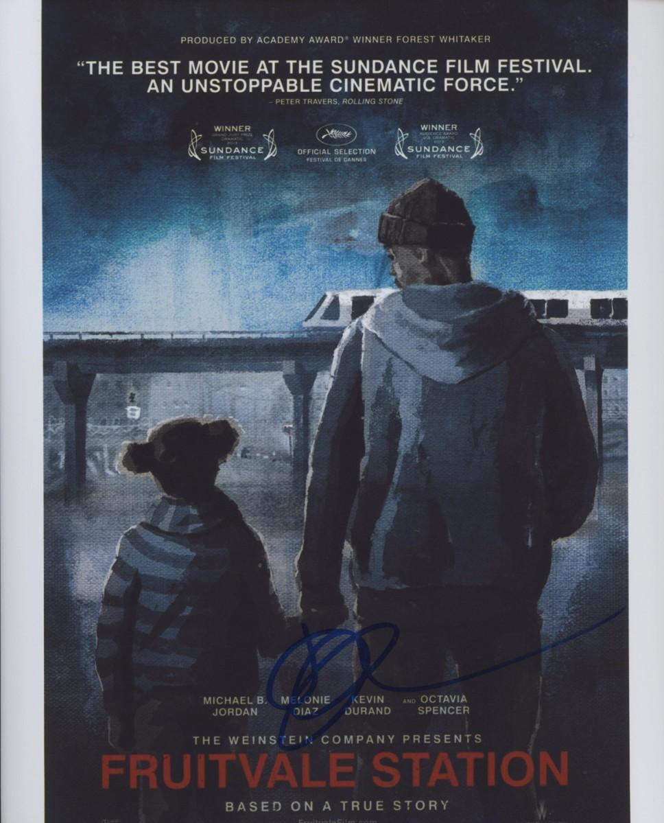 Fruitvale Station Ryan Googler signed movie poster | EstateSales.org