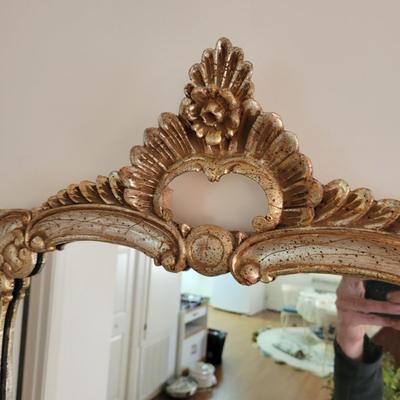 Ornate Pino L. De Luca Giltwood Mirror (LR-DW)