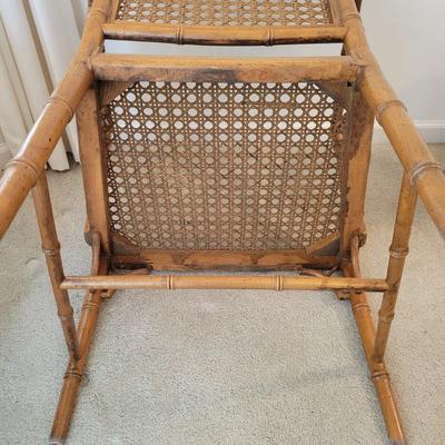 Bamboo Style and Woven Rattan Chair (LR-DW)