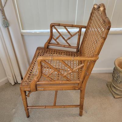Bamboo Style and Woven Rattan Chair (LR-DW)