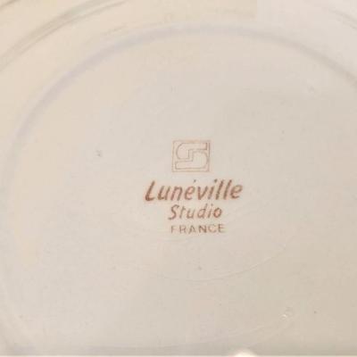 Lot #41  Lot of 6 Luneville Studio Plates - France