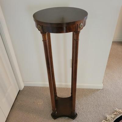 Baker Furniture Tall Wooden Plant Stand (LR-DW)
