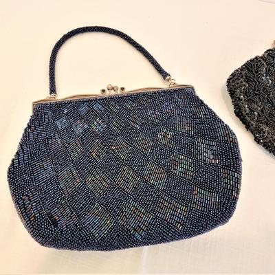 Lot #47  Two beaded evening bags