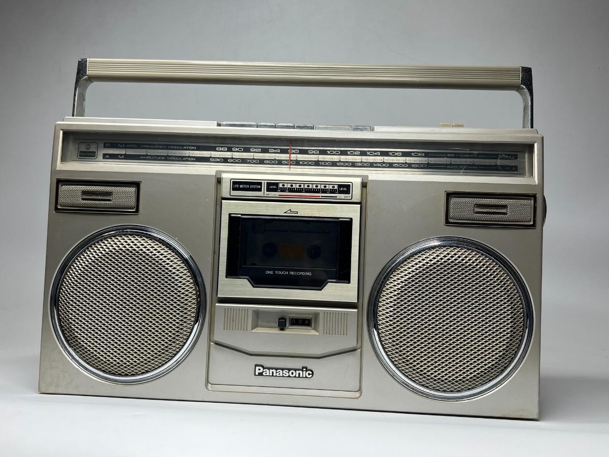 Vintage Panasonic Panasonic Model RX-5100 Boombox AM FM Cassette Portable  Cord Speaker Radio