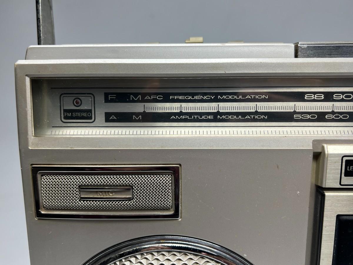 National Panasonic RX-5100 Boombox Stereo Radio Cassette Vintage Work Good  Look