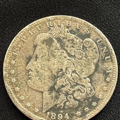 1894-O MORGAN LIBERTY SILVER DOLLAR