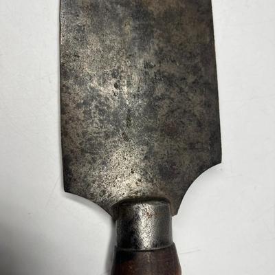 Antique Buffalo Skinner Tool Heavy Duty Fish Monger Cleaver Knife