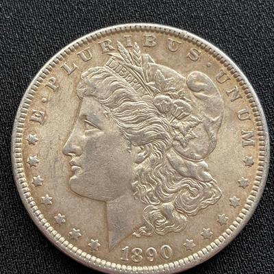 1890 MORGAN LIBERTY SILVER DOLLAR