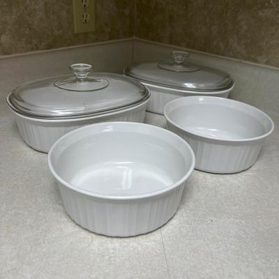 Corning Ware Casserole Dishes (K-RG)