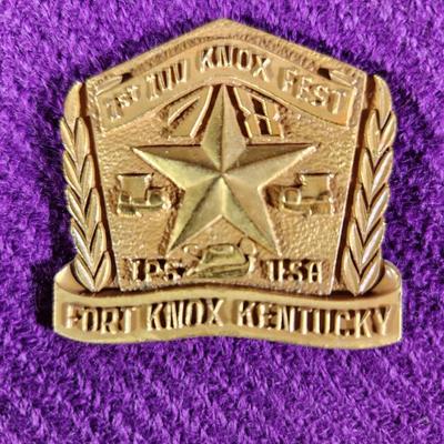 1978 FORT KNOX GERMAN-STYLE VOLKSMARCH MEDAL - #2