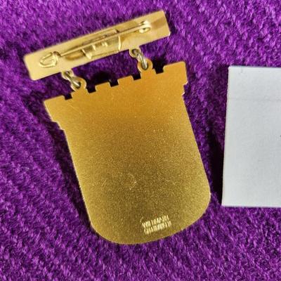 1973 GOLD WIESBADEN GERMAN VOLKSMARCH MEDAL - #2