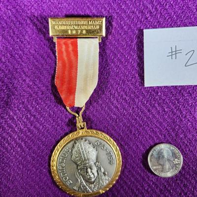 1973 MAINZ GERMAN VOLKSMARCH MEDAL - #2