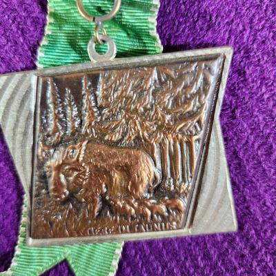 1990 (?) NIEDERNHAUSEN GERMAN VOLKSMARCH MEDAL - #2