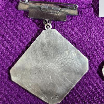 1973 BINGEN GERMAN VOLKSMARCH MEDAL - #2