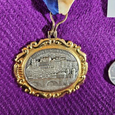 1973/74 NEW YEAR'S OFTERSHEIM GERMAN VOLKSMARCK MEDAL - #2