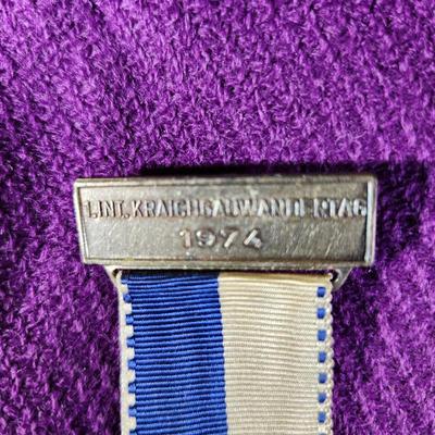 1974 KRAICHGAU GERMAN VOLKSMARCH MEDAL - #2