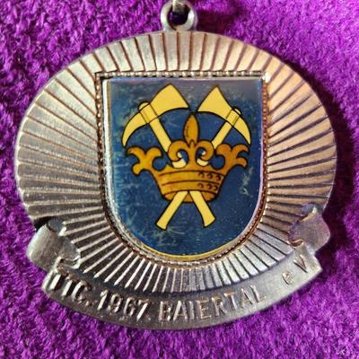 1974 KRAICHGAU GERMAN VOLKSMARCH MEDAL - #2