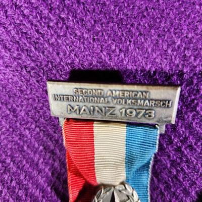 1973 MAINZ GERMAN VOLKSMARCH MEDAL - #2