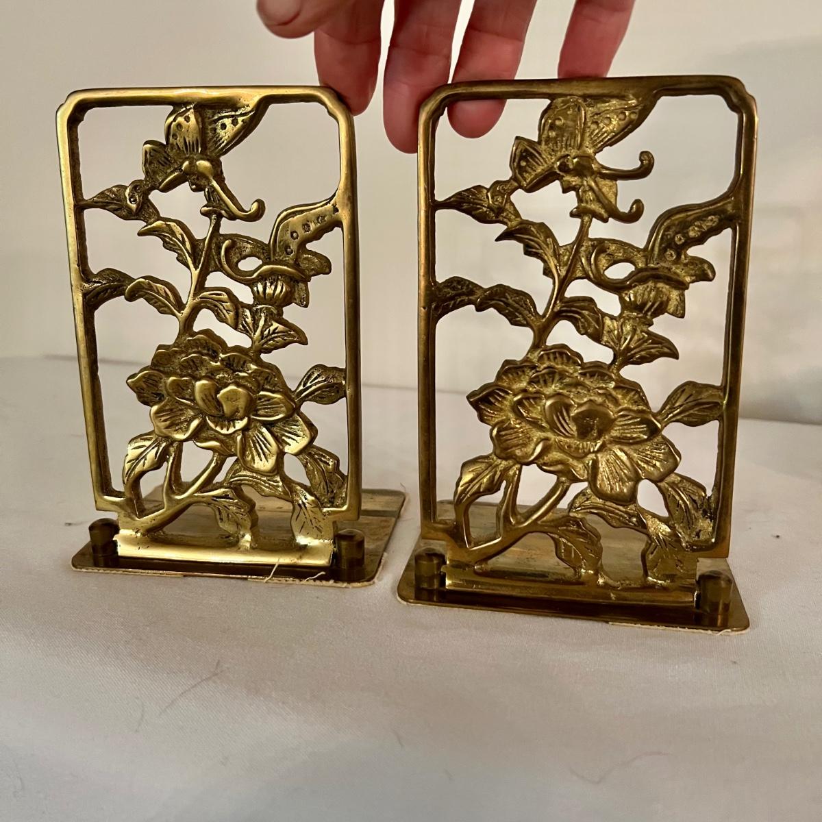 Collection of Brass Candle Holders, Easels and More (LRDW)