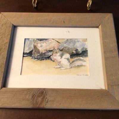 1760 Original Framed Watercolors Local Artist