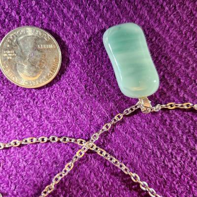 Jade Pendant with Necklace