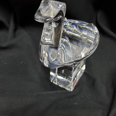 Orrefors Swan on Base Paperweight