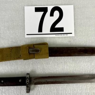 CSZ Czech Mauser Bayonet