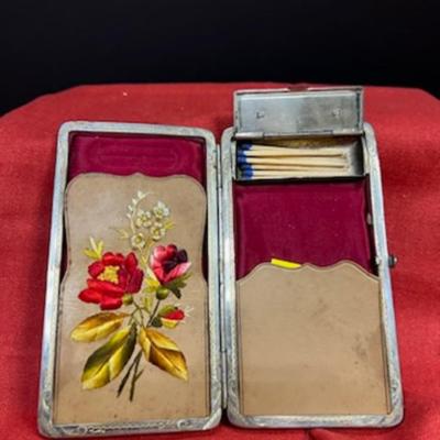 Vintage Leather Calling Card & Cigarette Case