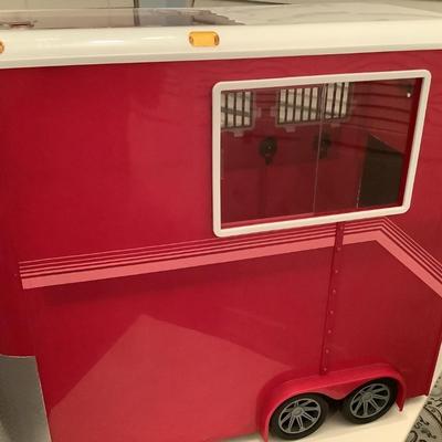 American Girl Doll Horse Trailer and accessories