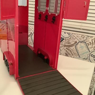 American Girl Doll Horse Trailer and accessories