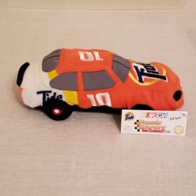 Nascar Beanie Racers. Set of 6 with storage containers. Excellent Condition.