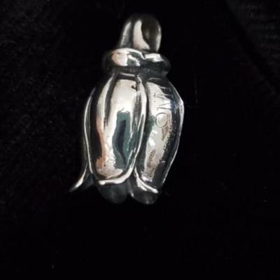 Mignon Faget Sterling Tulip Pendant