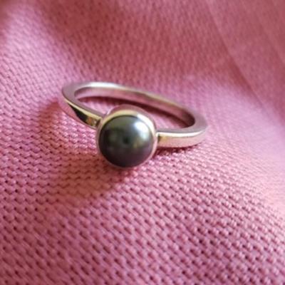 Mignon Faget Meridian Ring with Hematite
