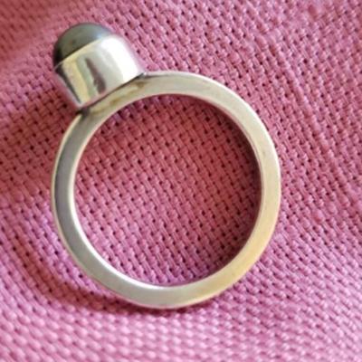 Mignon Faget Meridian Ring with Hematite