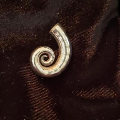 Mignon Faget Retired Spiral Shell Pendant - Sterling