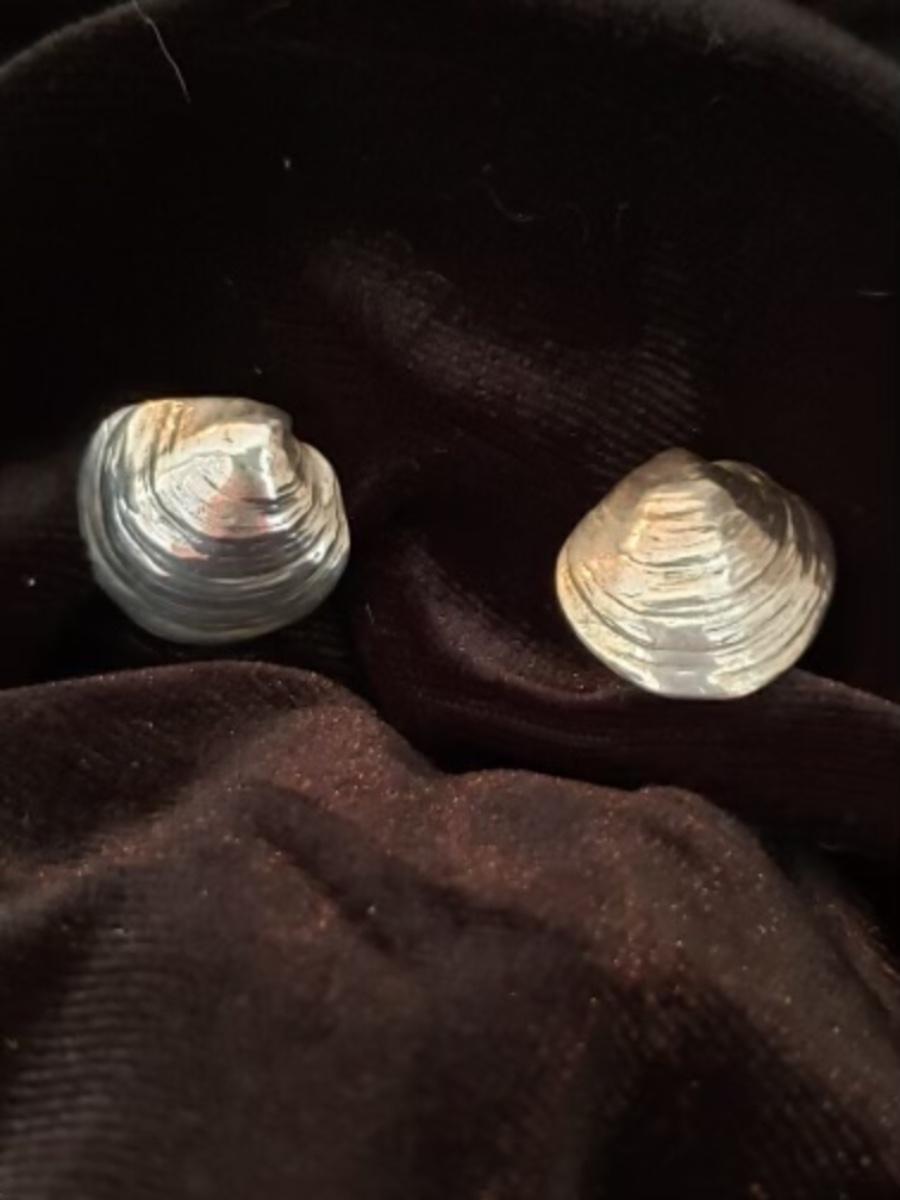 mignon faget mardi gras earrings