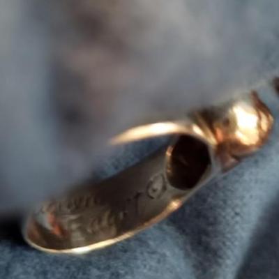 Mignon Faget Garden Snail Ring. Sterling.