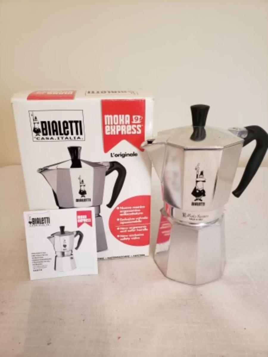 Bialetti Moka Express stove top espresso maker