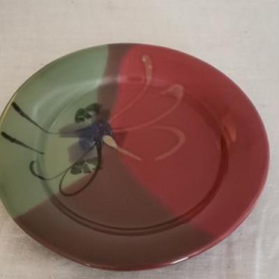 Ken Follette Pottery. Berry Bowl with dish.
