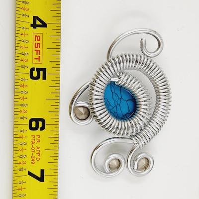 HANDCRAFTED TURQUOISE PENDANT